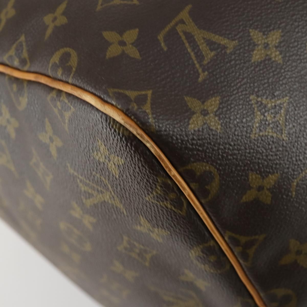 Louis Vuitton Keepall Bag Monogram Canvas Brown Canvas Travel Bag