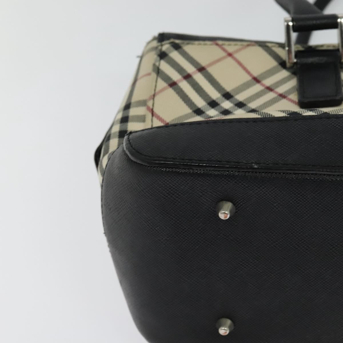 Burberry Nova Check Handbag Nova Check Canvas And Leather Beige Canvas Handbag