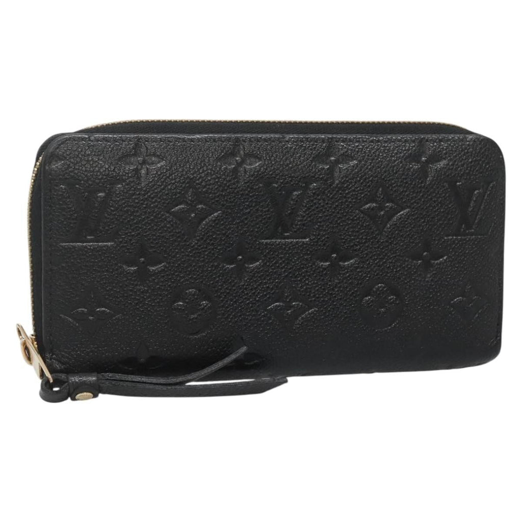 Louis Vuitton Portefeuille Zippy Monogramme Empreinte Monogramme Empreinte Black Leather Wallets Accessory