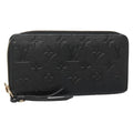 Louis Vuitton Portefeuille Zippy Monogramme Empreinte Monogramme Empreinte Black Leather Wallets Accessory