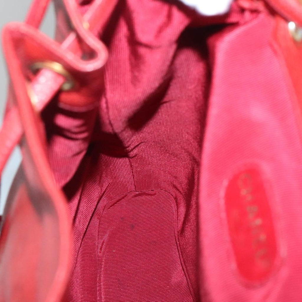 Chanel Vintage Backpack Caviar Red Leather Backpack Bag