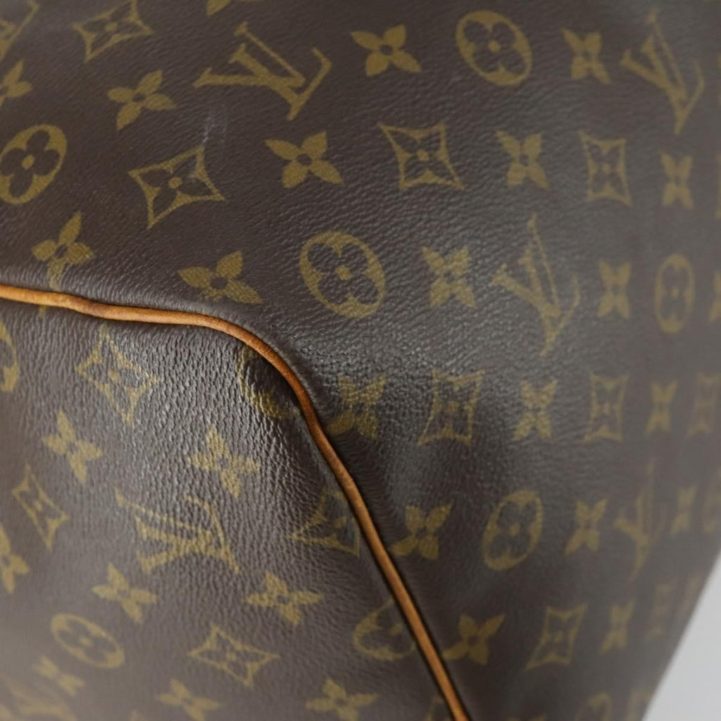 Louis Vuitton Keepall Bag Monogram Canvas Brown Canvas Travel Bag