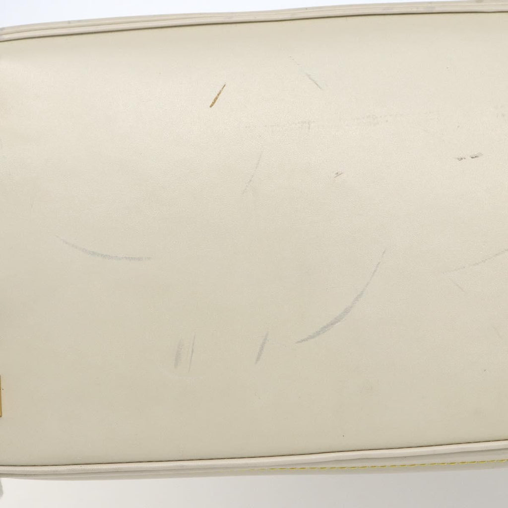 Louis Vuitton Suhali Lockit Handbag Leather White Leather Handbag