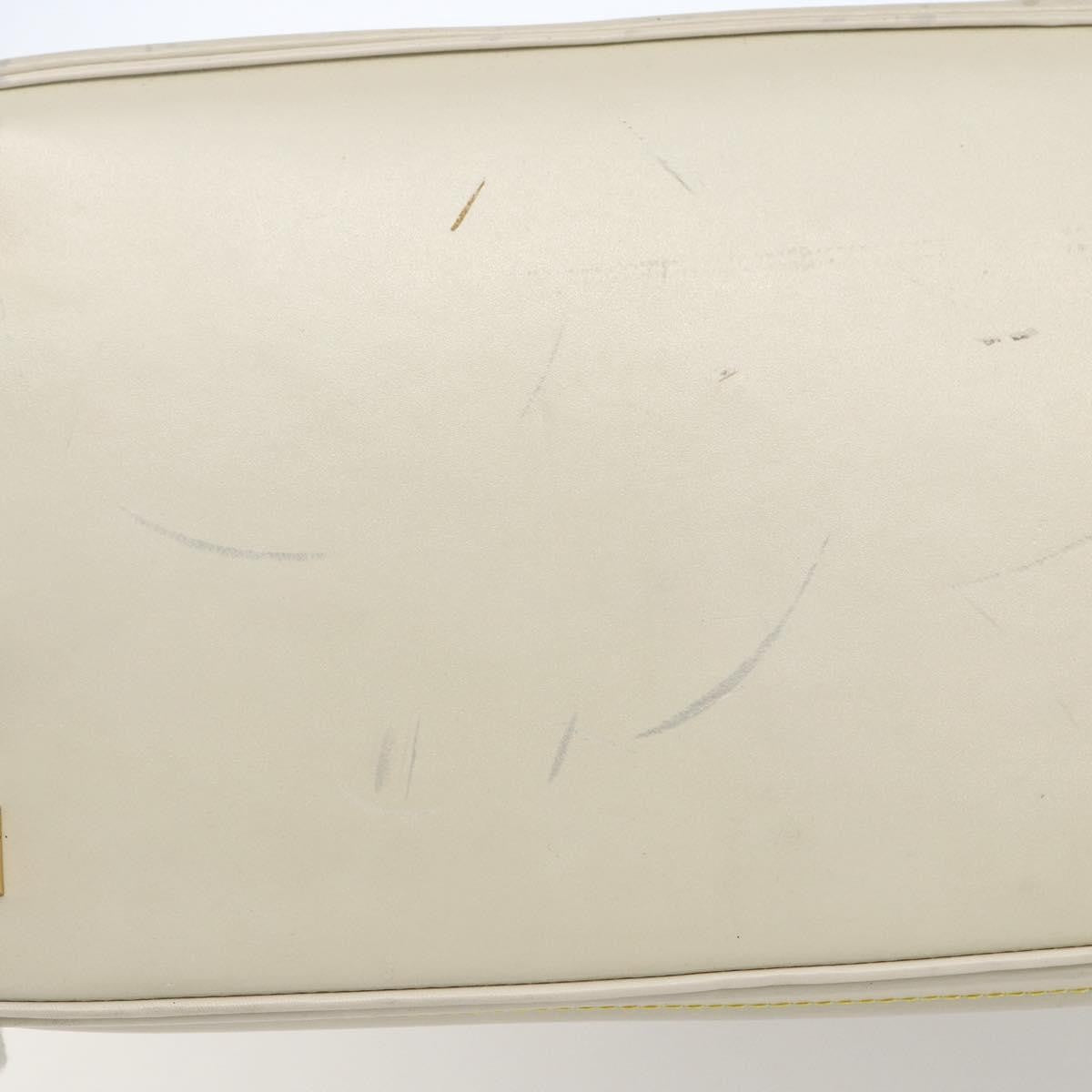 Louis Vuitton Suhali Lockit Handbag Leather White Leather Handbag