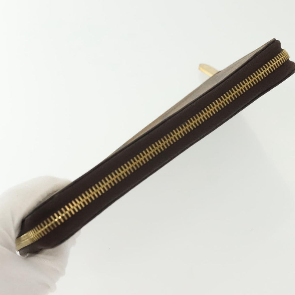 Louis Vuitton Zippy Wallet Canvas Brown Canvas Wallets Accessory
