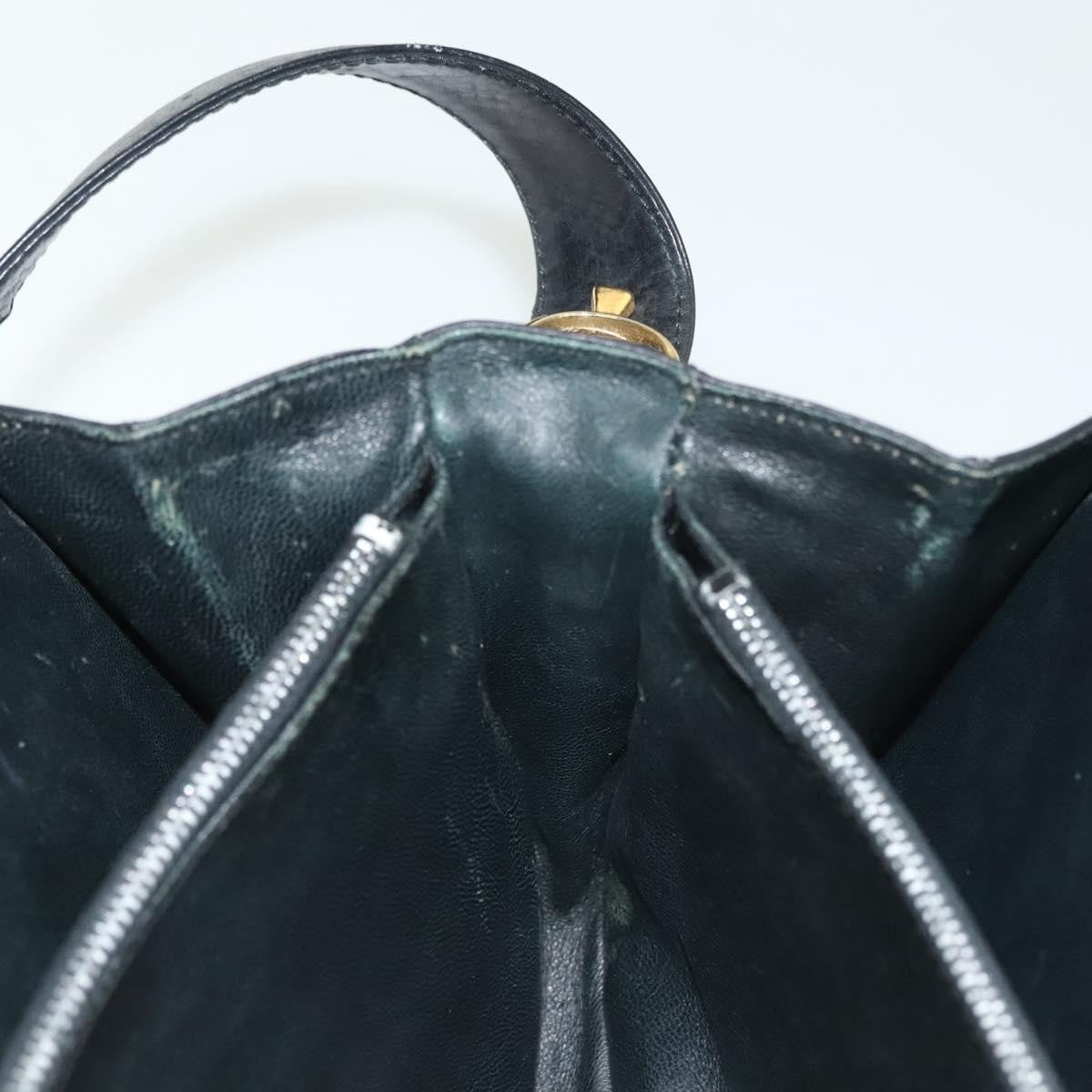 Celine Horse Carriage Shoulder Bag Leather Black Leather Bag
