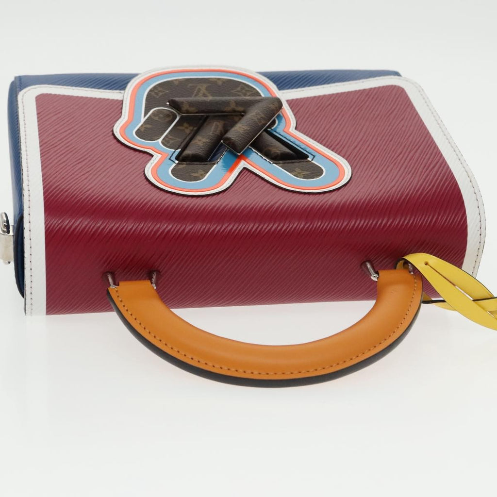 Louis Vuitton Twist Top Handle Bag Limited Edition Peace Love Epi And Monogram Canvas Multicolour Leather Bag