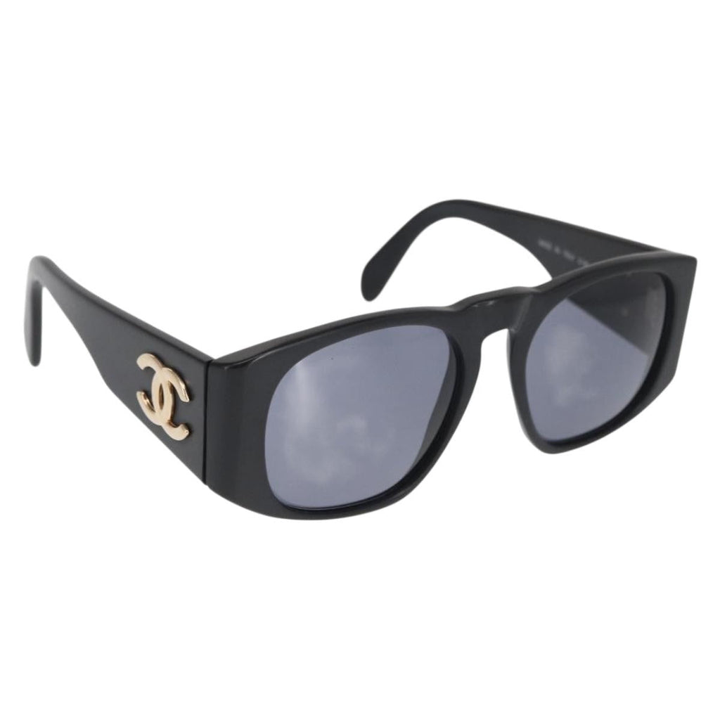 Chanel Logo Cc Sunglasses Plastic Black Plastic Sunglasse Accessory