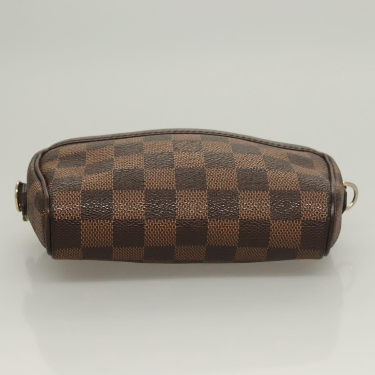 Louis Vuitton Ipanema Handbag Damier Brown Canvas Shoulder Bag
