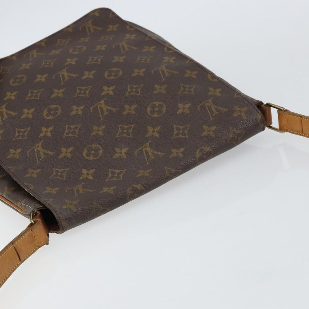 Louis Vuitton Musette Salsa Handbag Monogram Canvas Brown Canvas Shoulder Bag
