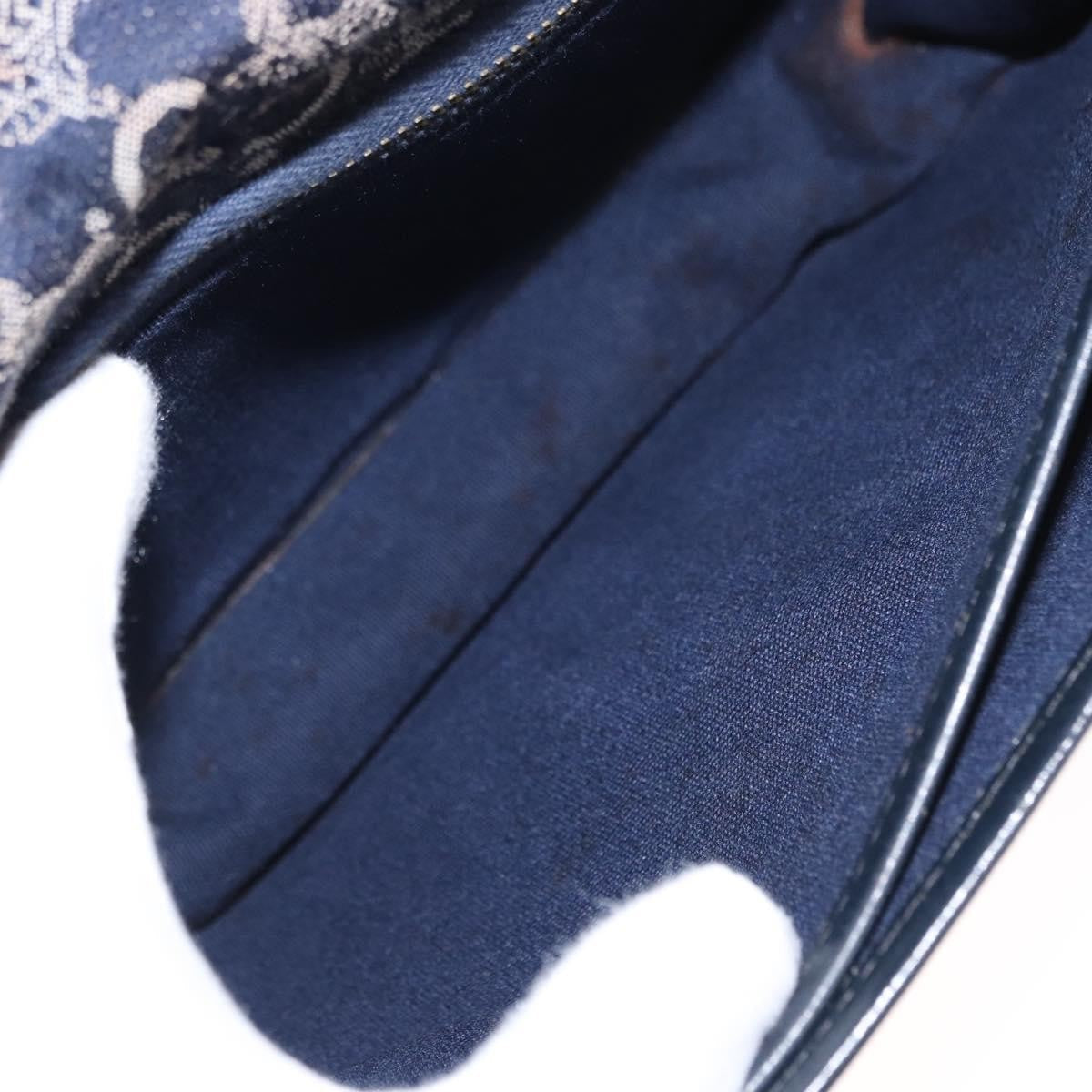 Celine C Sulky Shoulder Bag Canvas Navy Canvas Shoulder Bag Bag