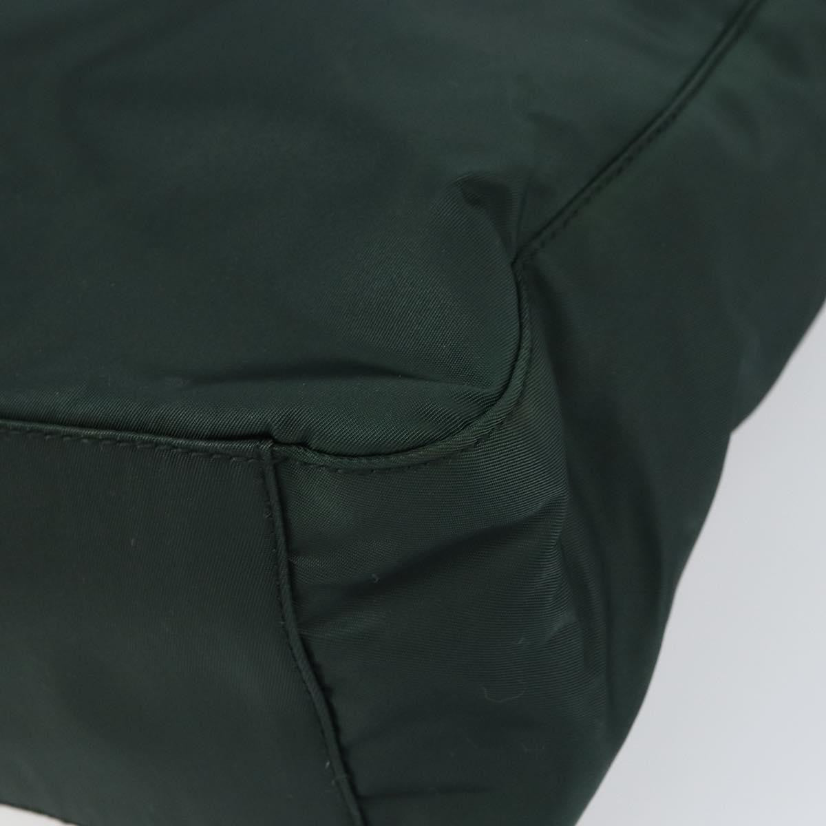 Prada Vintage Tote Tessuto Khaki Nylon Tote Bag Bag