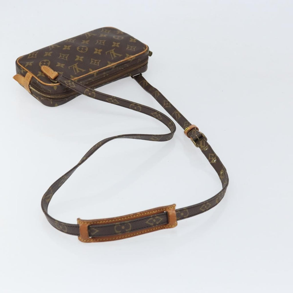 Louis Vuitton Pochette Marly Bandouliere Bag Monogram Canvas Brown Canvas Shoulder Bag