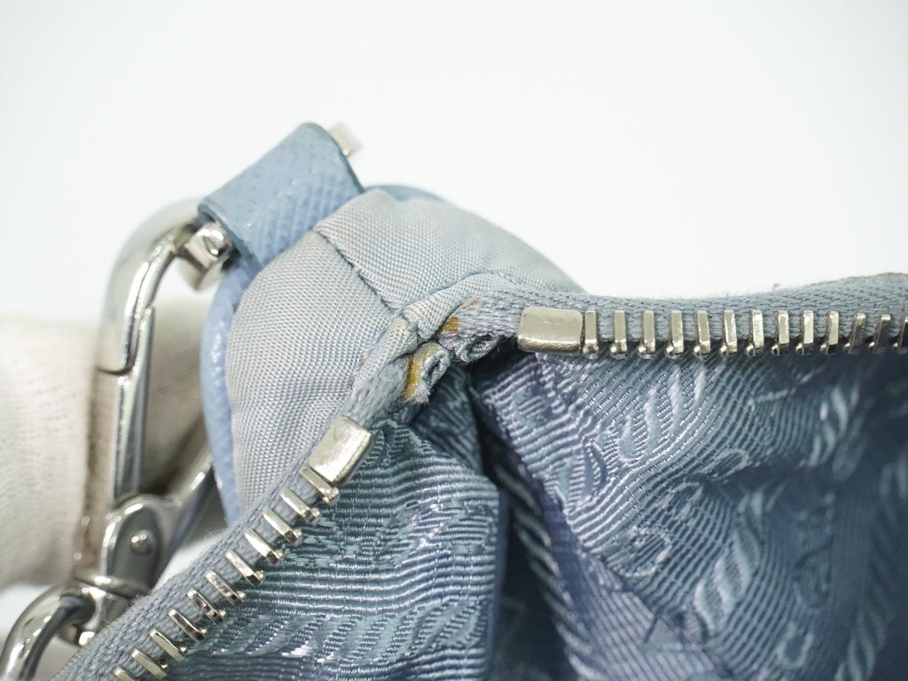 Prada Re-Edition 2005 Shoulder Bag Tessuto Blue Nylon Shoulder Bag Bag
