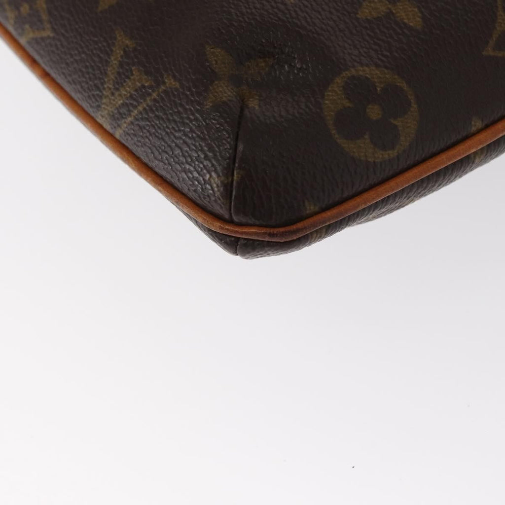 Louis Vuitton Partition Wristlet Clutch Monogram Canvas Brown Canvas Clutche & Pouche Bag