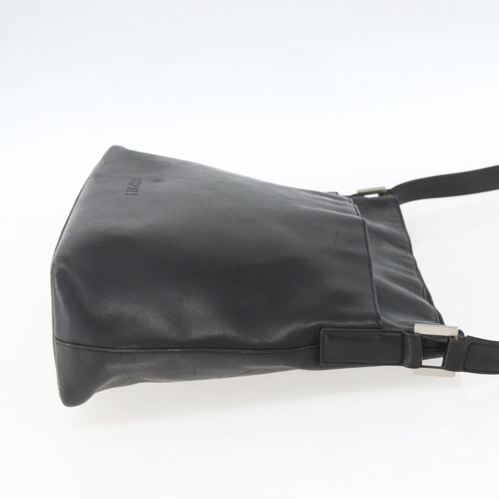 Chanel Vintage Shoulder Bag Leather Black Leather Shoulder Bag Bag