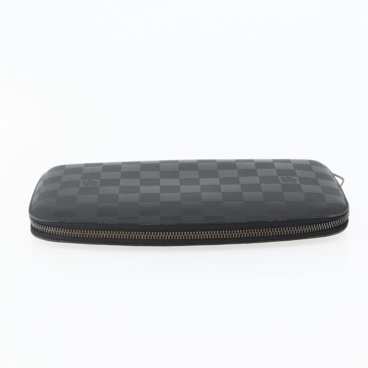 Louis Vuitton Organiser Atholl Leather Black Leather Bag
