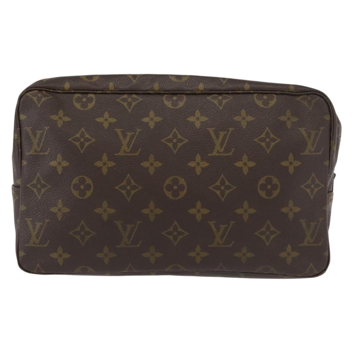 Louis Vuitton Trousse Toilette Monogram Canvas Brown Canvas Clutche & Pouche Bag