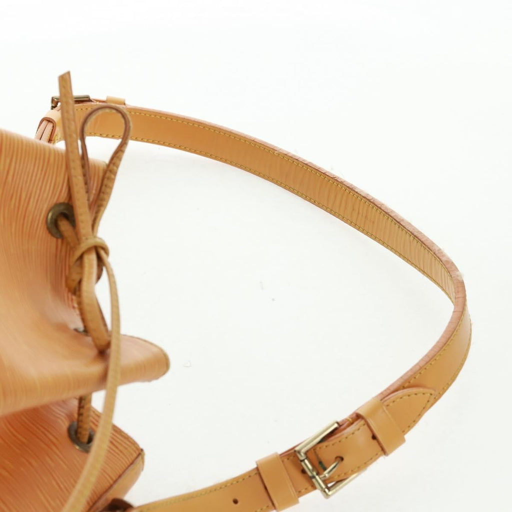 Louis Vuitton Petit Noe Handbag Epi Leather Yellow Leather Shoulder Bag