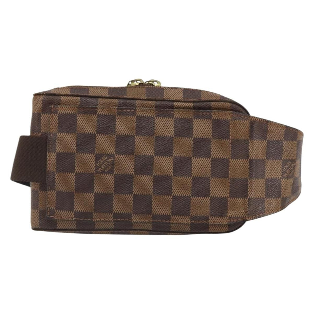 Louis Vuitton Geronimos Waist Bag Damier Brown Canvas Shoulder Bag