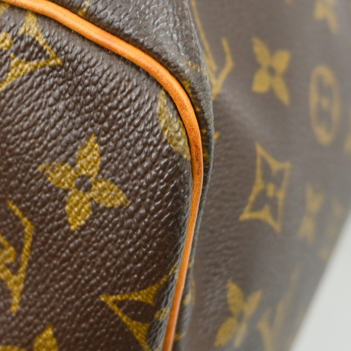 Louis Vuitton Keepall Bag Monogram Canvas Brown Canvas Travel Bag