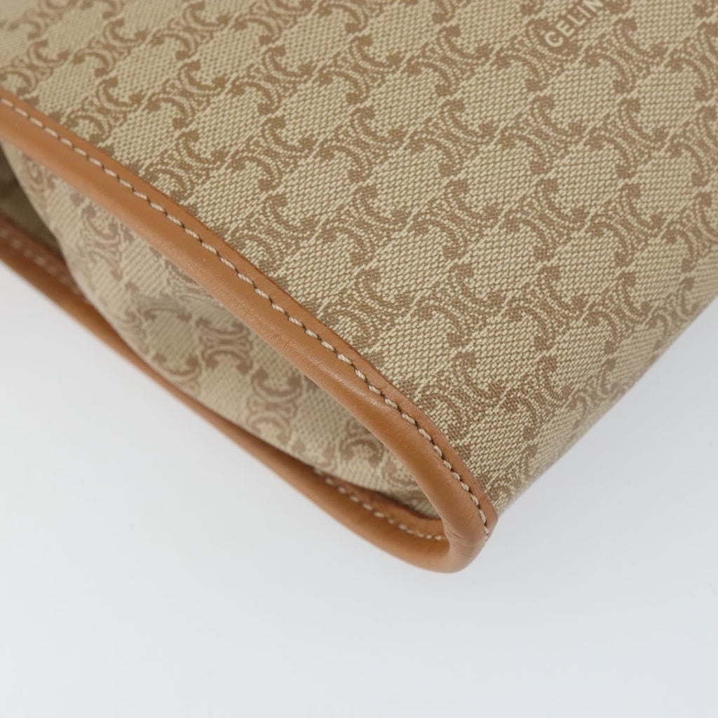 Celine Macadam Pochette Classic Beige Canvas Clutche & Pouche Bag