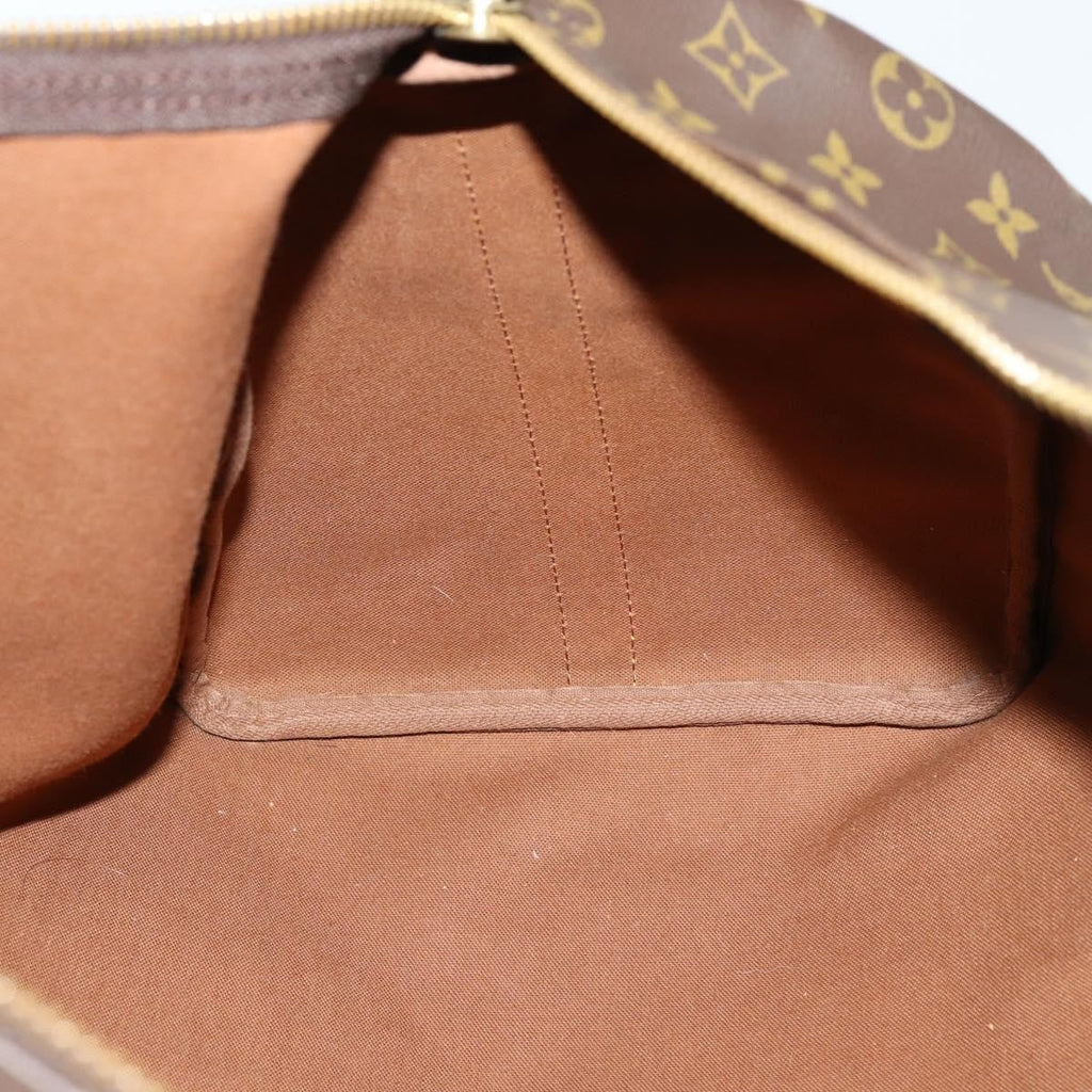 Louis Vuitton Keepall Bandouliere Bag Monogram Canvas Brown Canvas Travel Bag