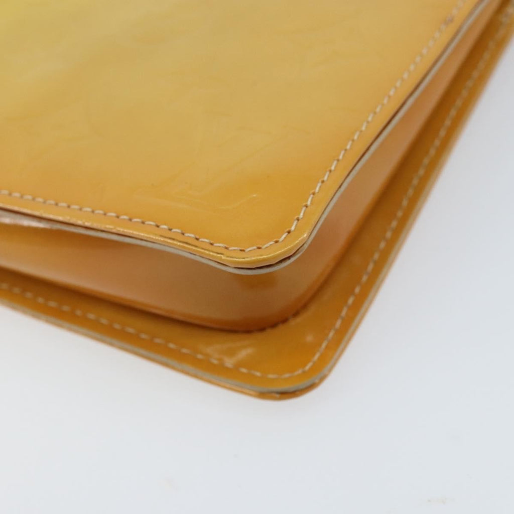Louis Vuitton Lexington Pochette Patent Leather Beige Patent_Leather Clutche & Pouche Bag