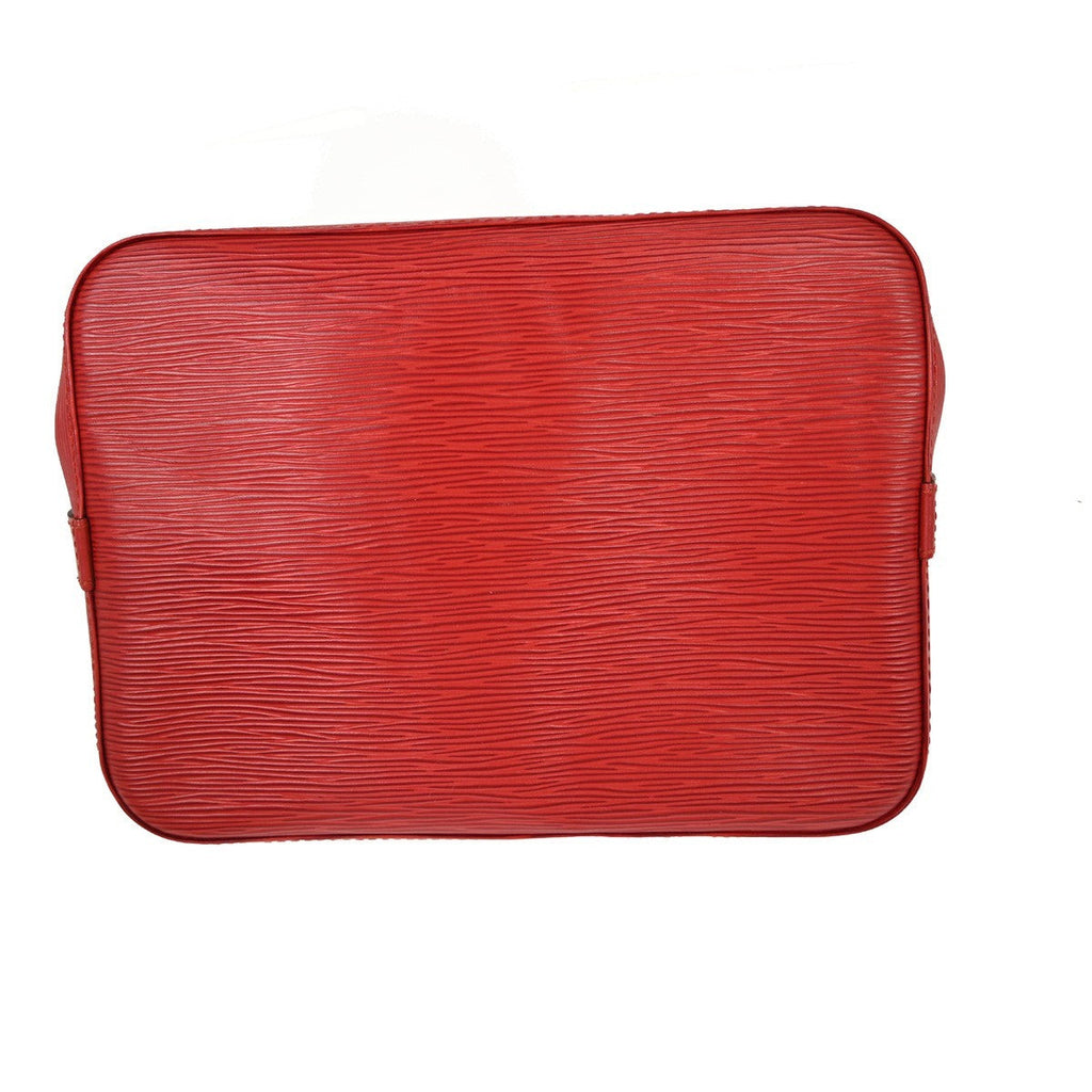 Louis Vuitton Noe Handbag Epi Leather Red Leather Shoulder Bag
