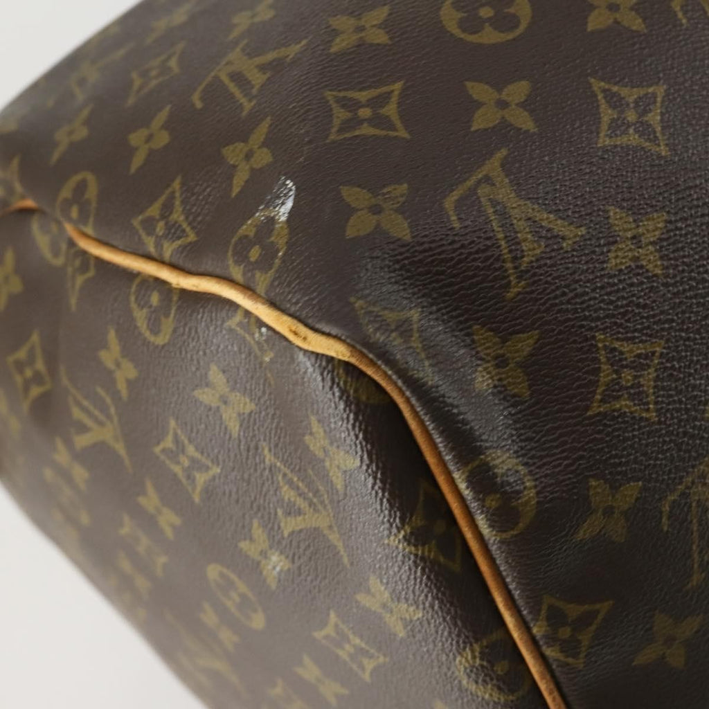 Louis Vuitton Keepall Bag Monogram Canvas Brown Canvas Travel Bag