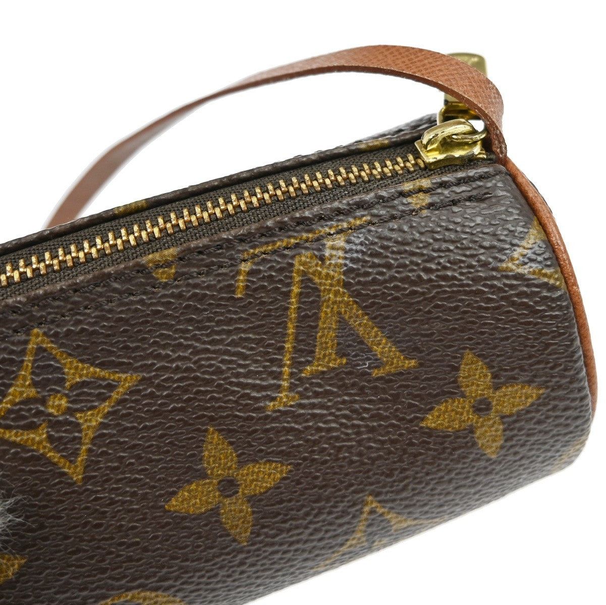 Louis Vuitton Papillon Pochette Monogram Canvas Brown Canvas Clutche & Pouche Bag