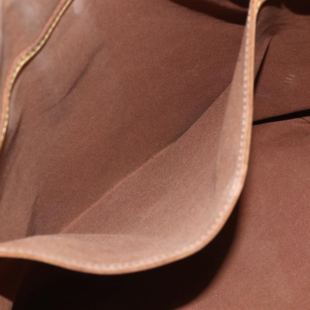 Louis Vuitton Palermo Handbag Monogram Canvas Brown Canvas Tote Bag