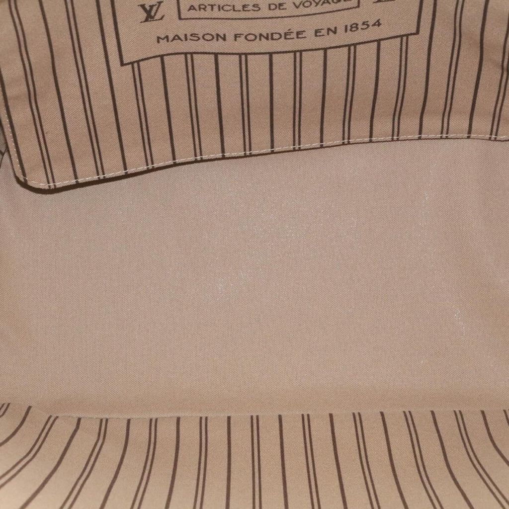 Louis Vuitton Neverfull Nm Tote Limited Edition Game On Monogram Canvas Brown Canvas Tote Bag