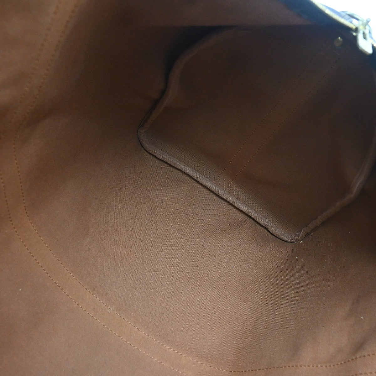Louis Vuitton Keepall Bandouliere Bag Monogram Canvas Brown Canvas Travel Bag