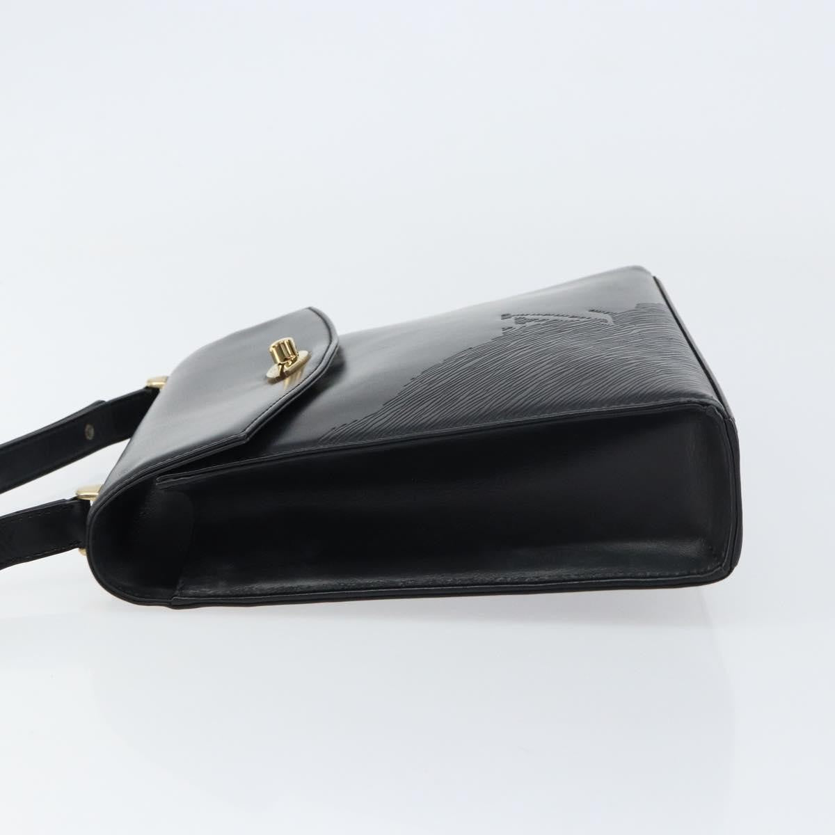 Louis Vuitton Opera Line Spartan Bag Leather Black Leather Handbag