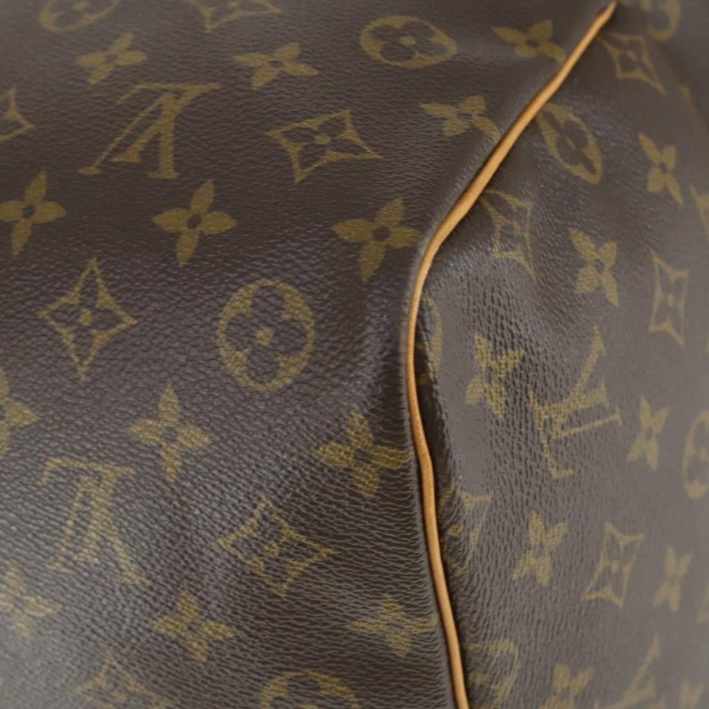 Louis Vuitton Keepall Bag Monogram Canvas Brown Canvas Travel Bag