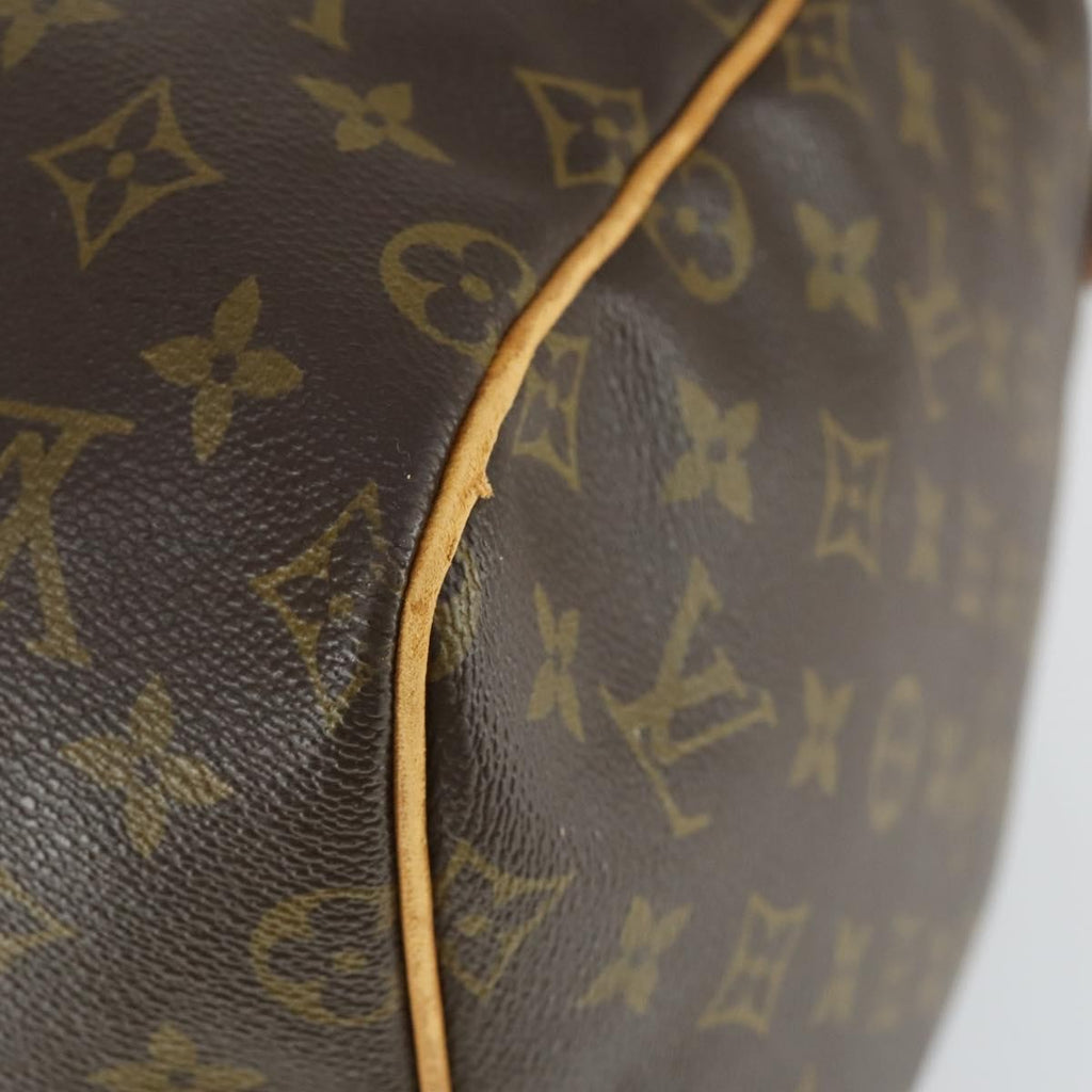 Louis Vuitton Keepall Bag Monogram Canvas Brown Canvas Travel Bag