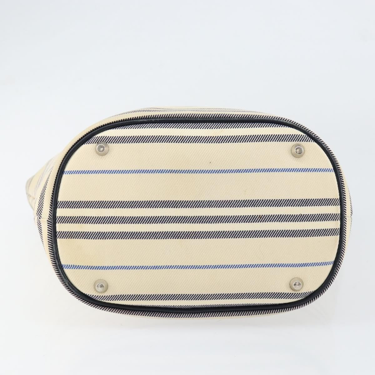 Burberry Vintage Tote Bag Canvas Beige Canvas Tote Bag