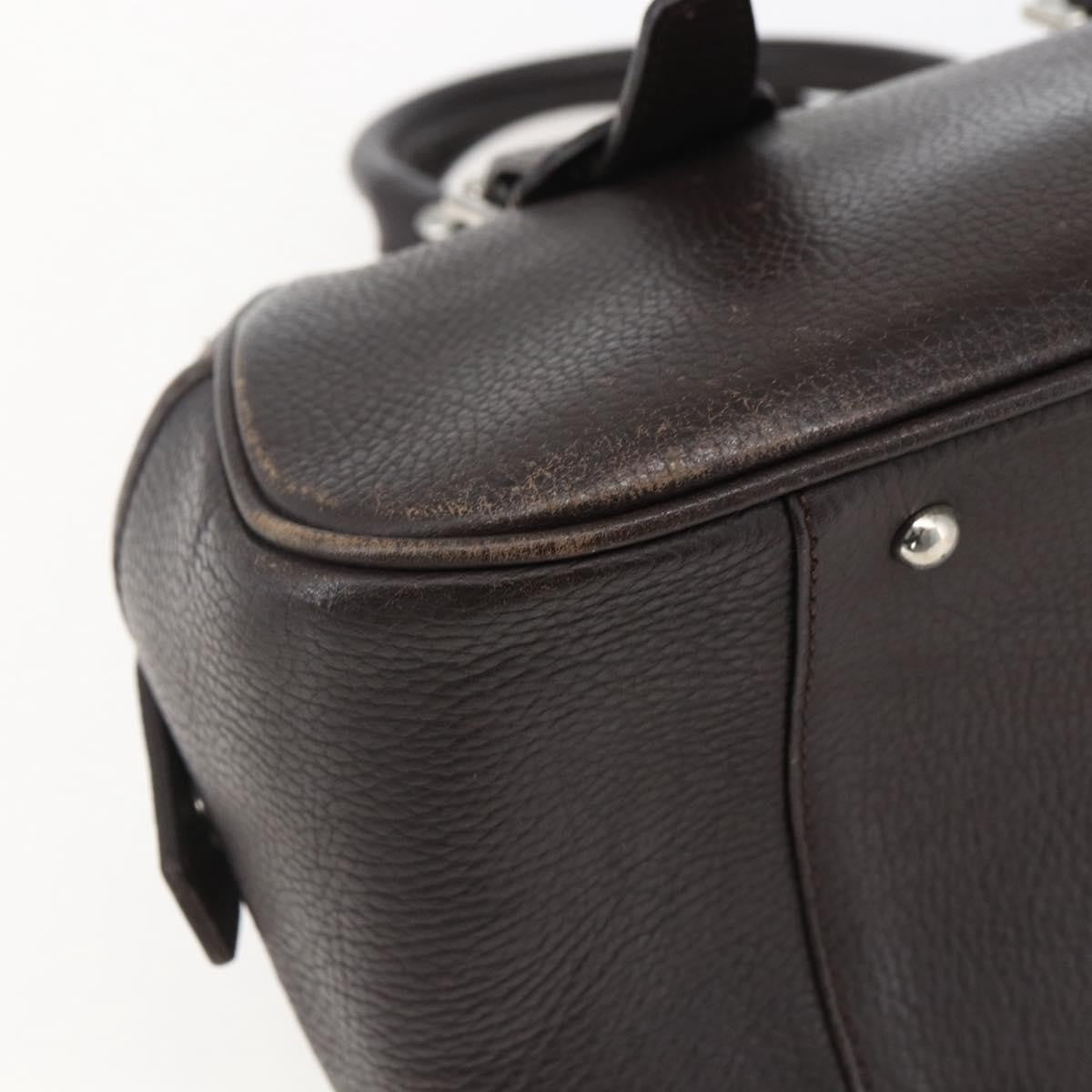 Burberry Vintage Handbag Leather Brown Leather Handbag
