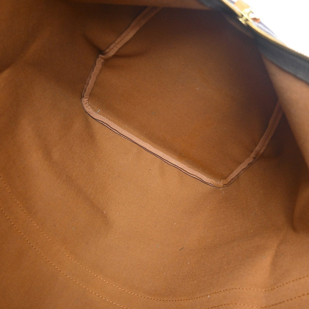 Louis Vuitton Keepall Bag Monogram Canvas Brown Canvas Travel Bag