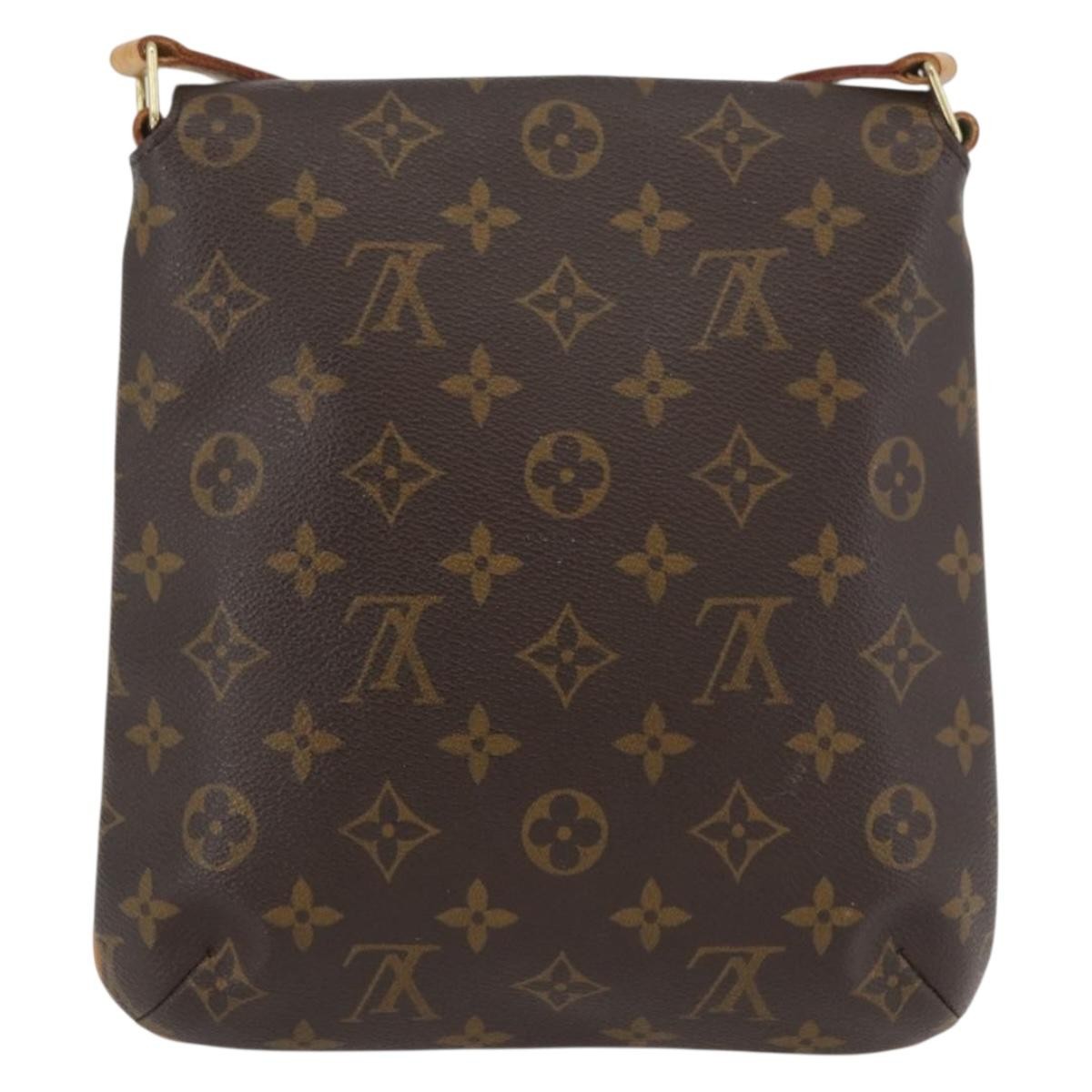 Louis Vuitton Musette Salsa Handbag Monogram Canvas Brown Canvas Shoulder Bag
