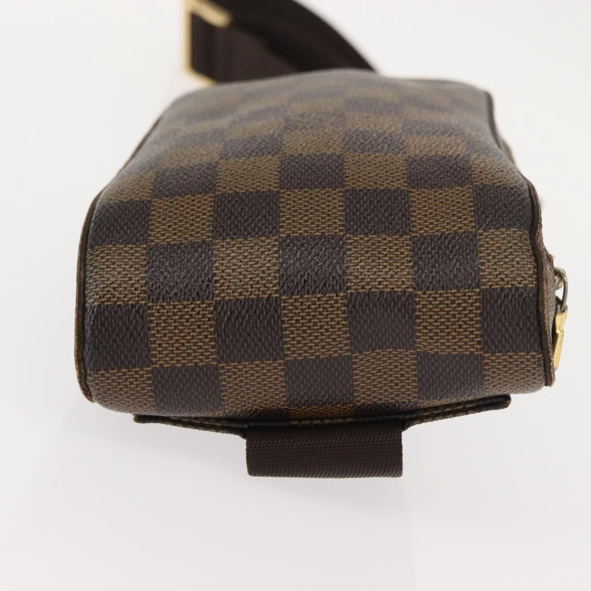 Louis Vuitton Geronimos Waist Bag Damier Brown Canvas Shoulder Bag
