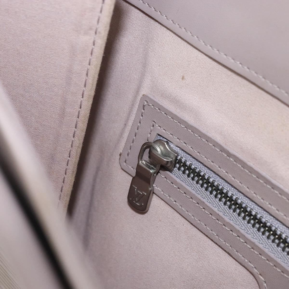 Louis Vuitton Saint Tropez Handbag Epi Leather Gray Leather Shoulder Bag