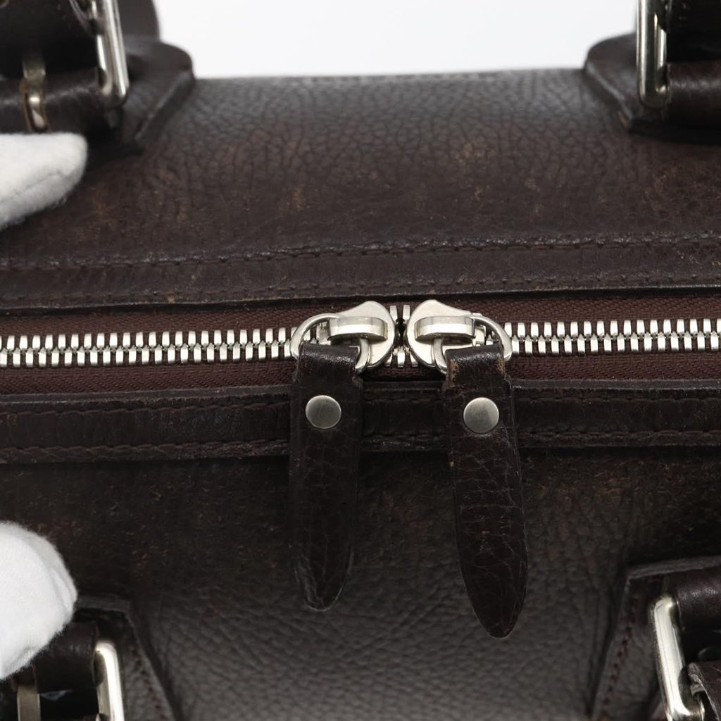 Burberry Vintage Handbag Leather Brown Leather Handbag