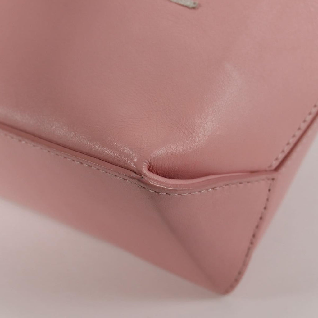Chanel Essential Shopping Tote Leather Pink Leather Bag