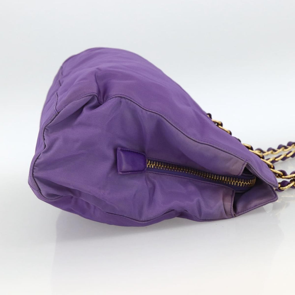 Prada Vintage Shoulder Bag Tessuto Purple Nylon Shoulder Bag Bag