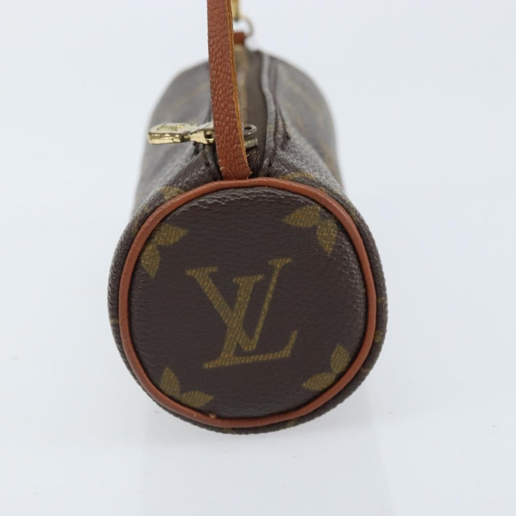 Louis Vuitton Papillon Pochette Monogram Canvas Brown Canvas Clutche & Pouche Bag