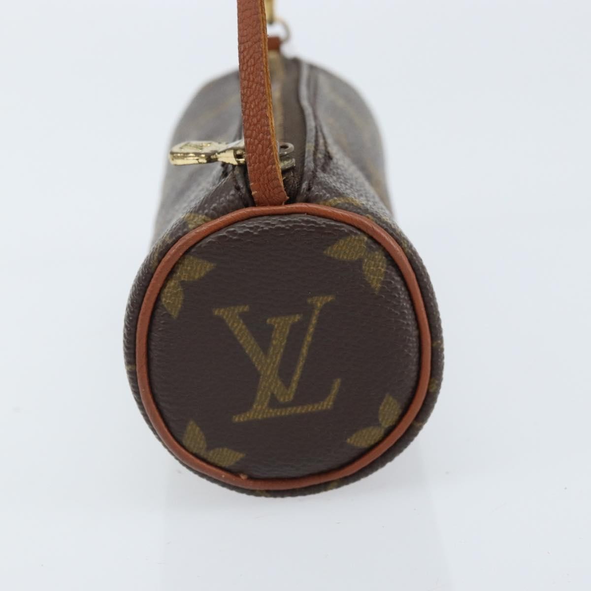Louis Vuitton Papillon Pochette Monogram Canvas Brown Canvas Clutche & Pouche Bag