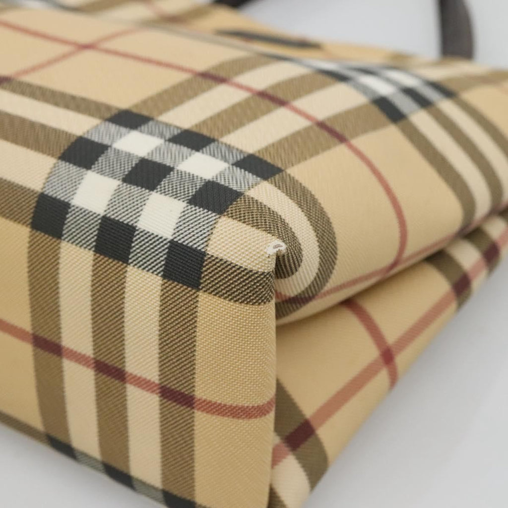Burberry Nova Check Handbag Nova Check Canvas Beige Canvas Handbag