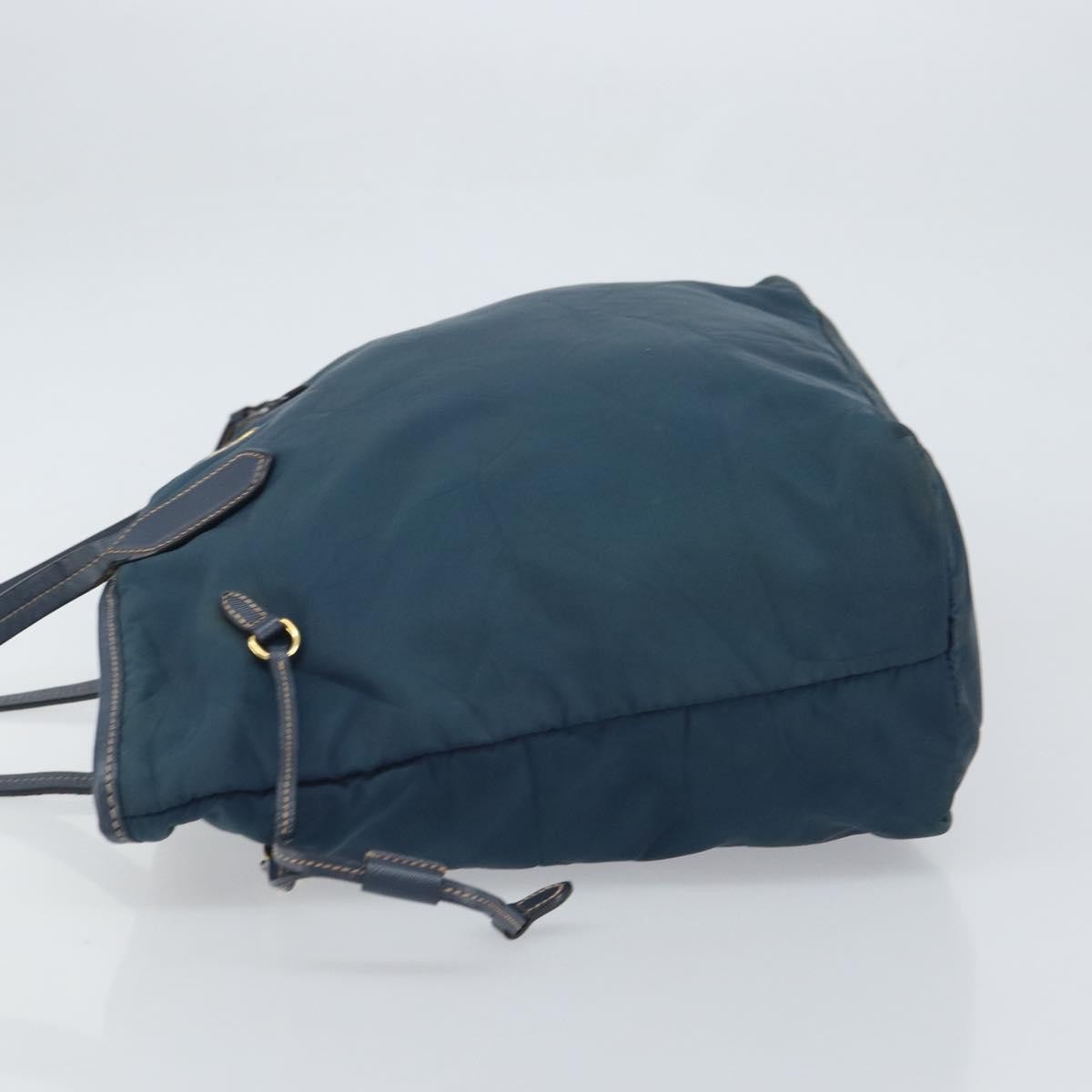 Prada Vintage Tote Tessuto Navy Nylon Tote Bag Bag